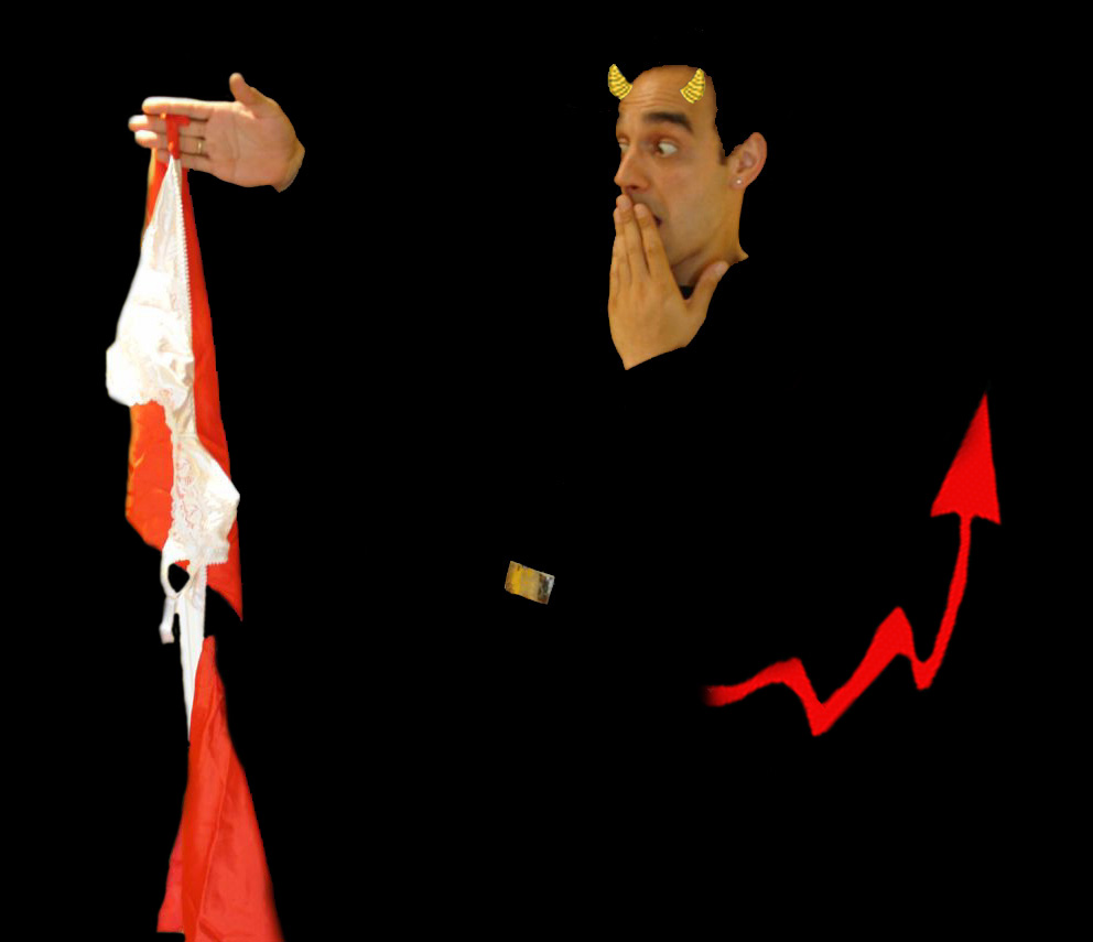 ¿Alguien a perdido el sostén?
